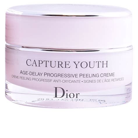 dior capture youth age-delay progressive peeling cream|Peeling Creme: a face creme that is gentle on skin .